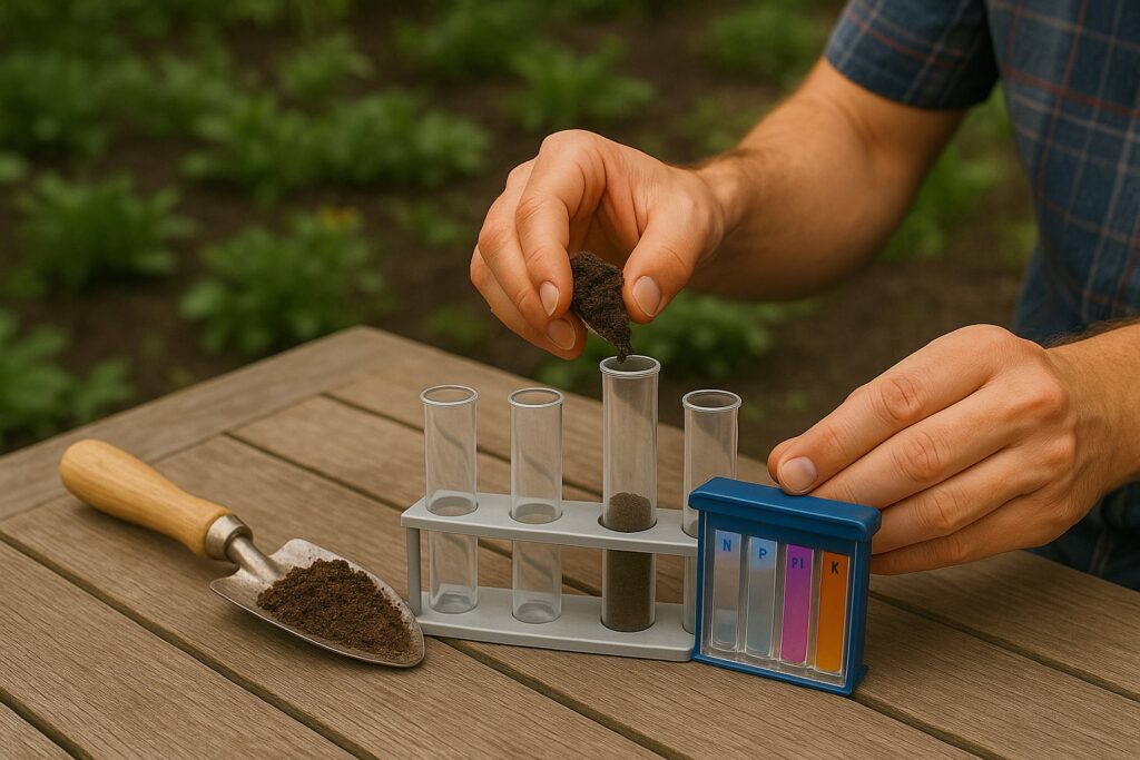 DIY soil test kit