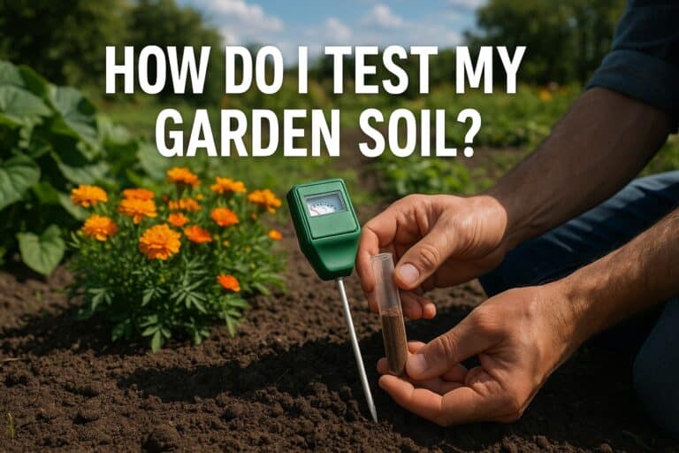 how do I test my garden soil